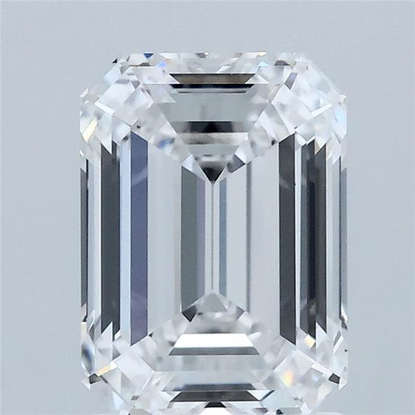 2.02ct Emerald D VVS2 Lab Created Diamond