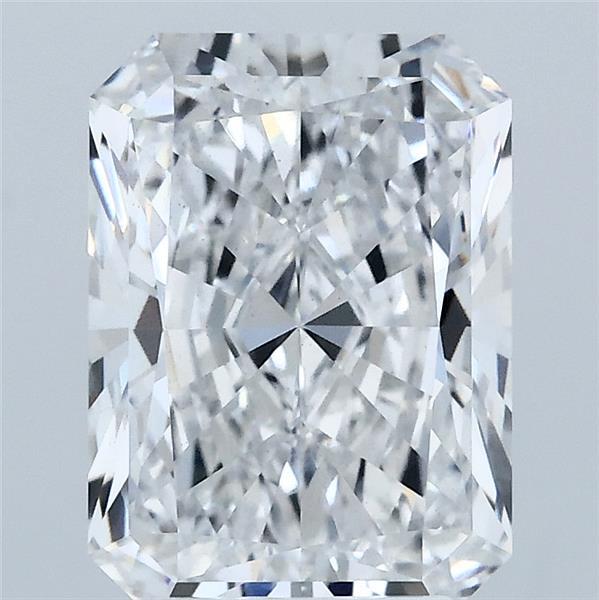 3.02ct Radiant E VS2 Lab Created Diamond