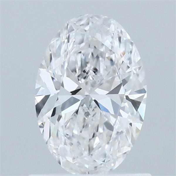 0.91ct Oval D VVS2 Lab Created Diamond