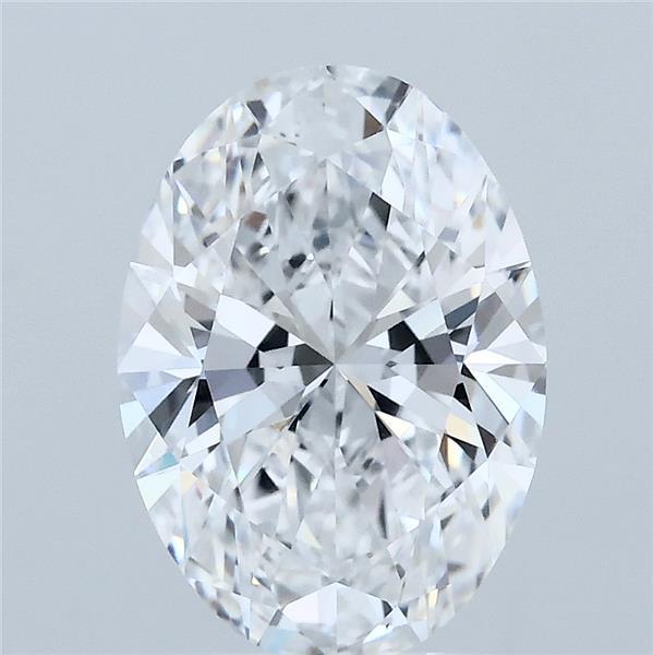 2.55ct Oval D VS1 Lab Created Diamond