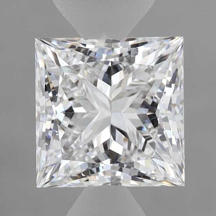 1.61ct Princess D VVS2 Lab Created Diamond