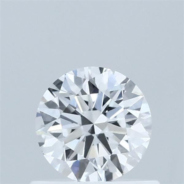 0.58ct Round D VVS2 Lab Created Diamond