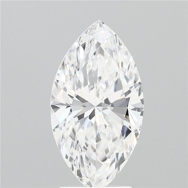 3.06ct Marquise D VVS2 Lab Created Diamond