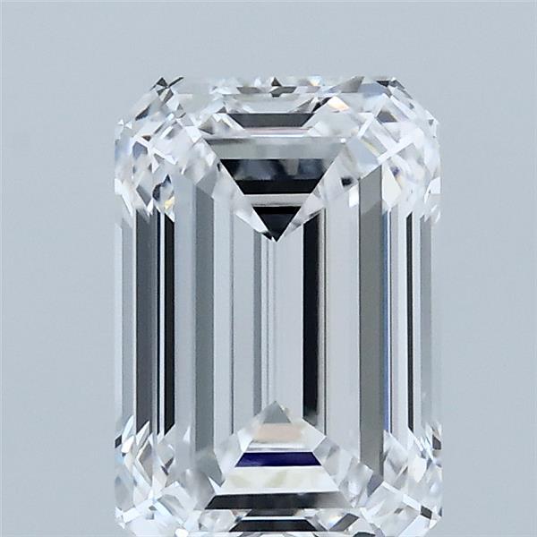 1.86ct Emerald D VVS2 Lab Created Diamond