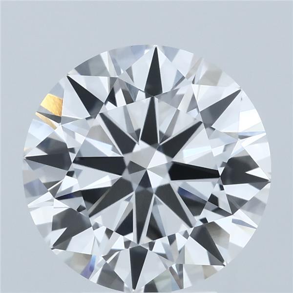 4.5ct Round F VVS2 Lab Created Diamond
