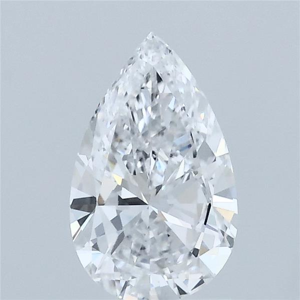1ct Pear D VVS2 Lab Created Diamond