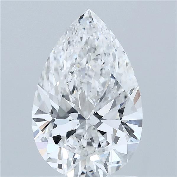 1.43ct Pear E VVS1 Lab Created Diamond