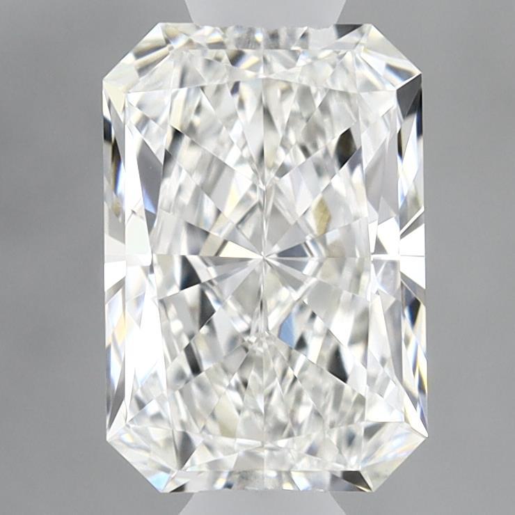 0.93ct Radiant F VVS2 Lab Created Diamond