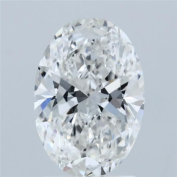 1.52ct Oval F VVS2 Lab Created Diamond