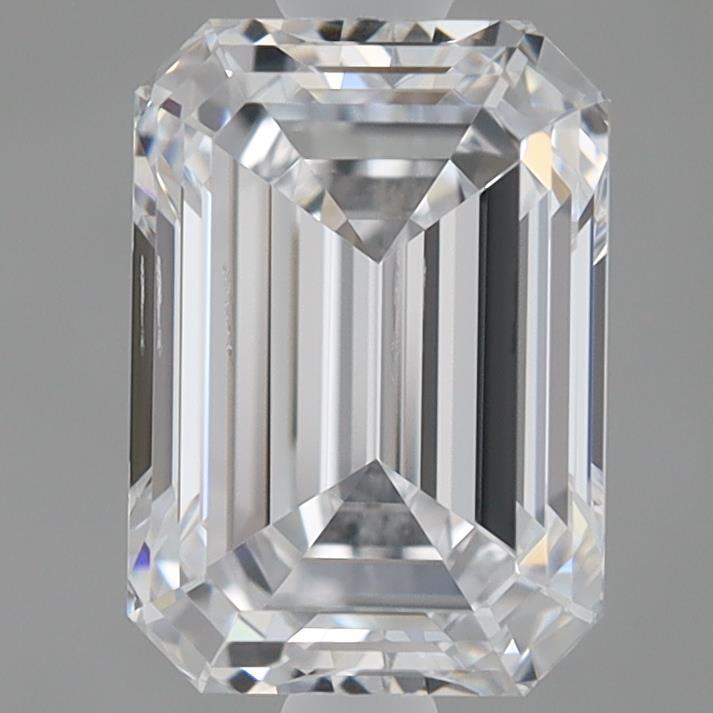 0.98ct Emerald D VS2 Lab Created Diamond