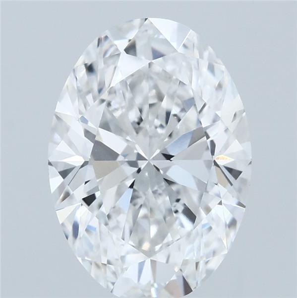 3.01ct Oval E VVS2 Lab Created Diamond