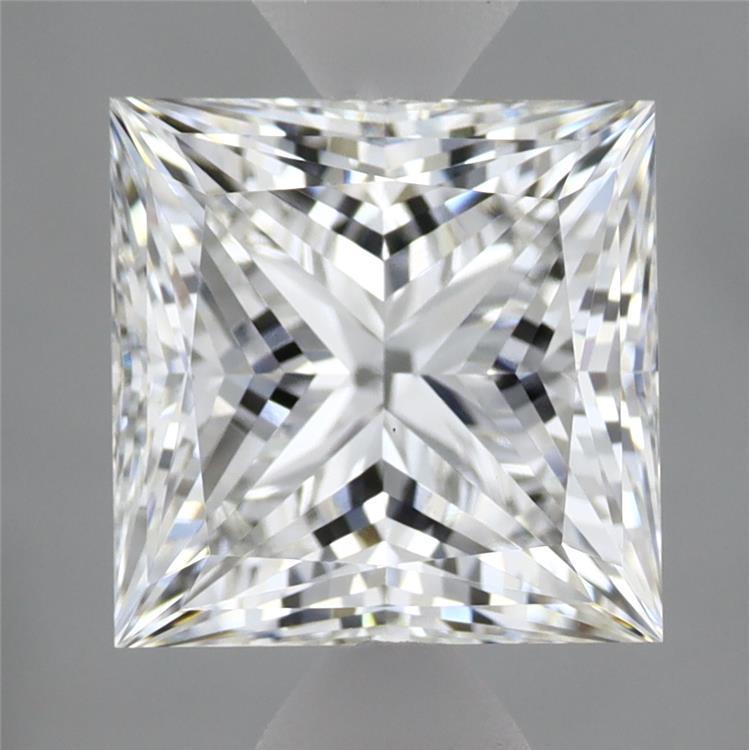 2.79ct Princess E VS1 Lab Created Diamond