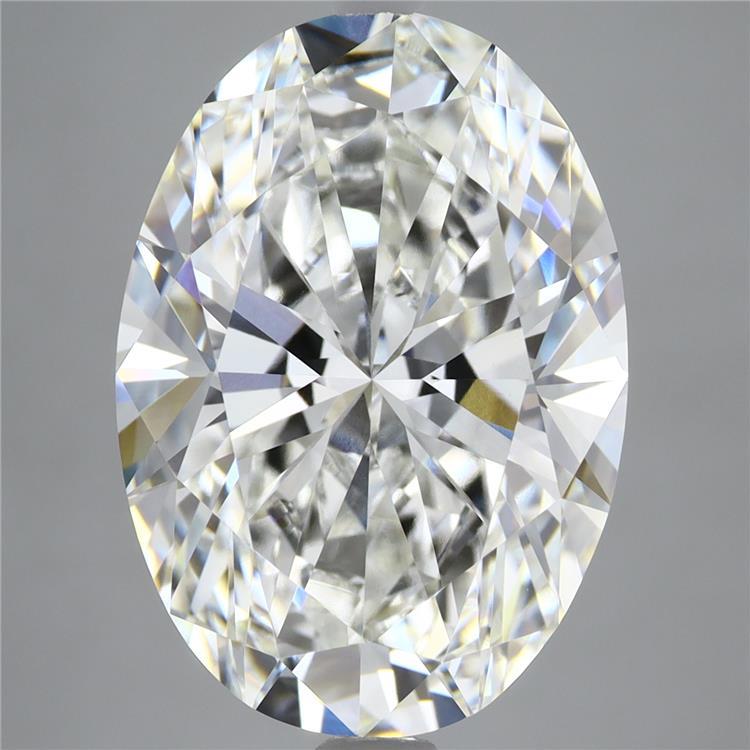 8.04ct Oval G VVS2 Lab Created Diamond