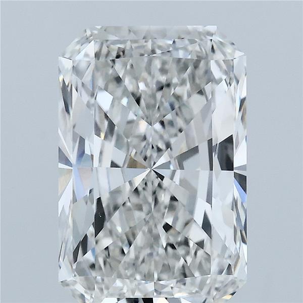 4.02ct Radiant F VVS2 Lab Created Diamond