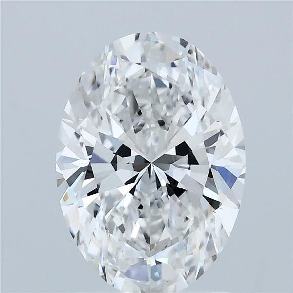 2ct Oval E VS1 Lab Created Diamond