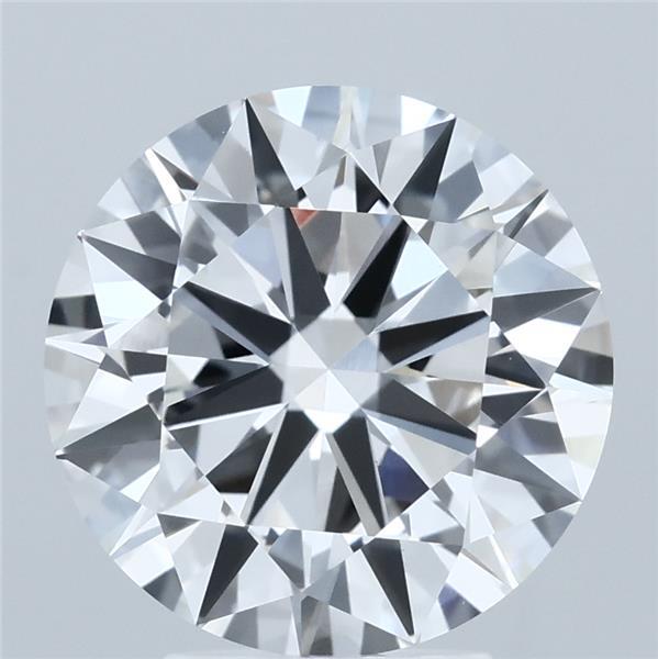 4ct Round E VVS2 Lab Created Diamond