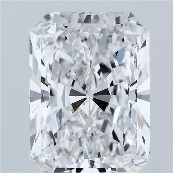 3.1ct Radiant E VS2 Lab Created Diamond
