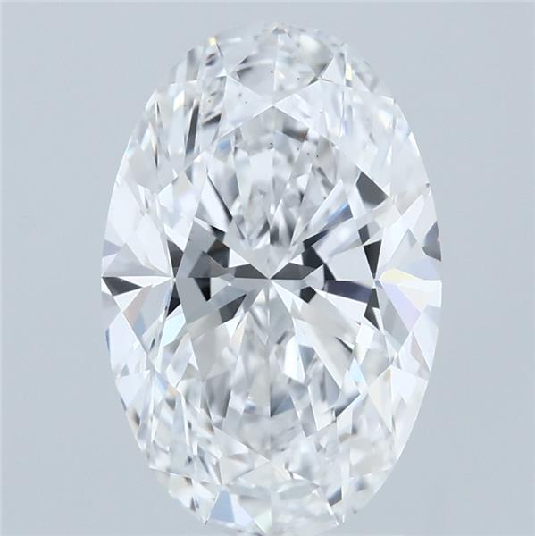 2.74ct Oval D VS1 Lab Created Diamond