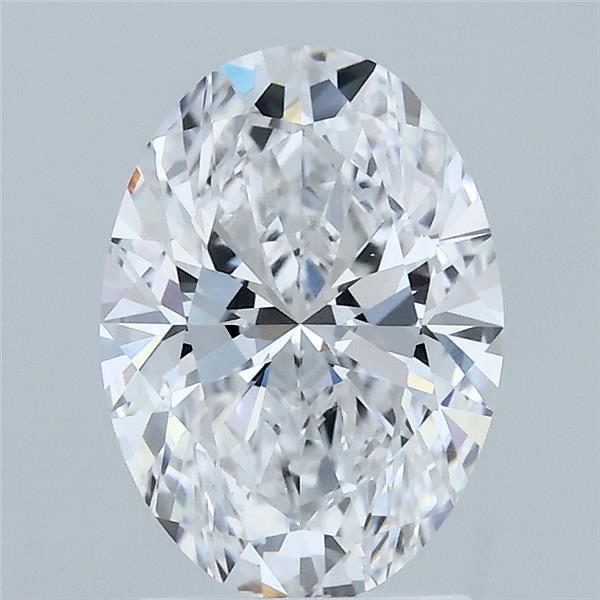 1.94ct Oval D VVS2 Lab Created Diamond