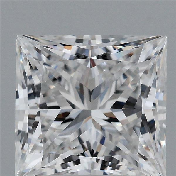 3.17ct Princess D VVS2 Lab Created Diamond