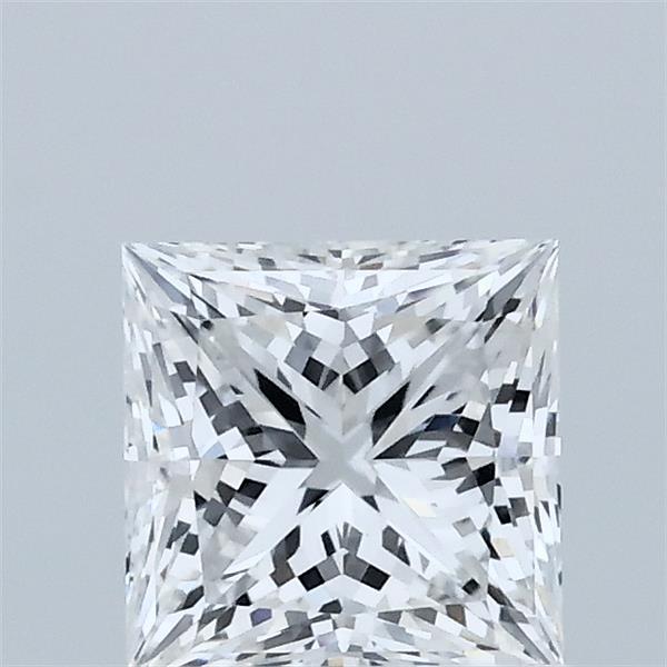 1.08ct Princess D VVS2 Lab Created Diamond