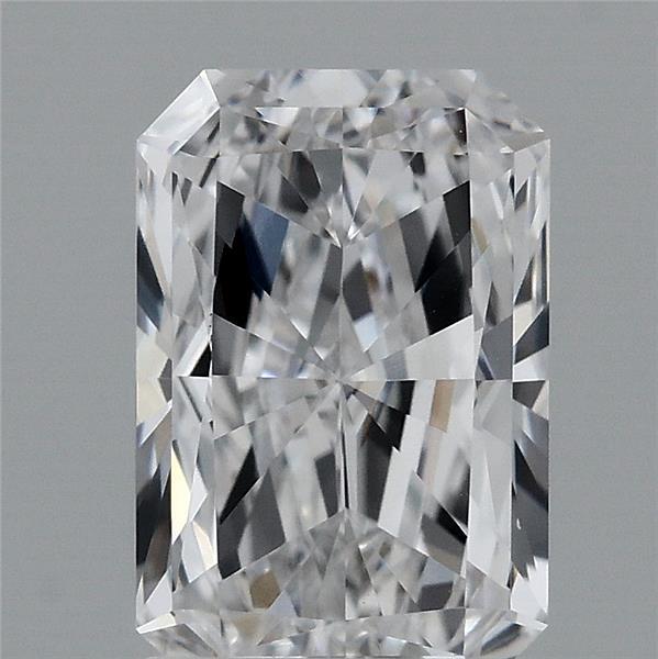 1.5ct Radiant D VVS2 Lab Created Diamond