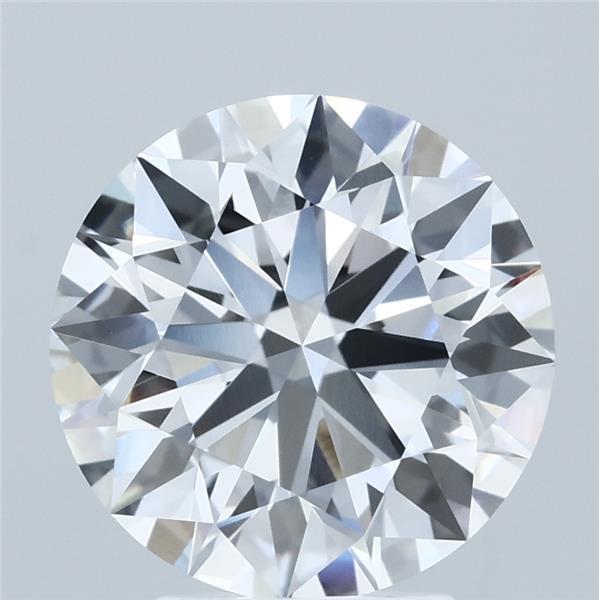 3.84ct Round E VVS2 Lab Created Diamond