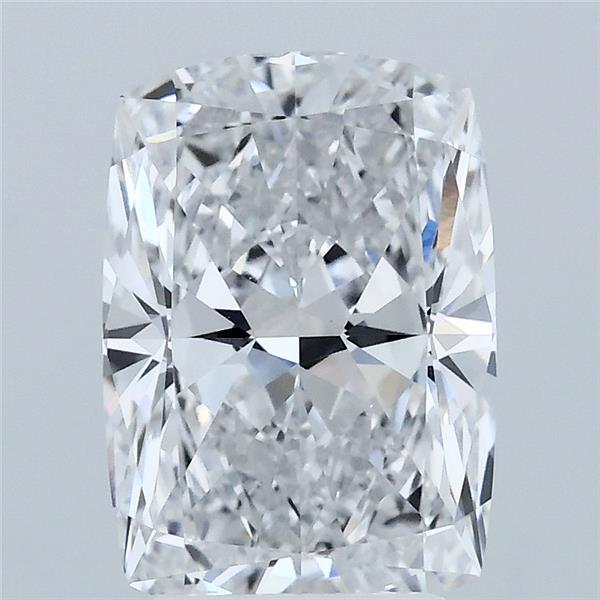 2.87ct Cushion D VVS2 Lab Created Diamond