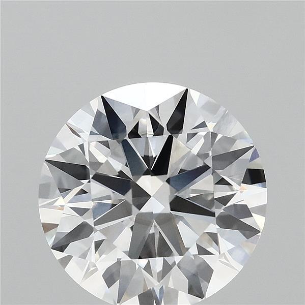 4ct Round E VS1 Lab Created Diamond