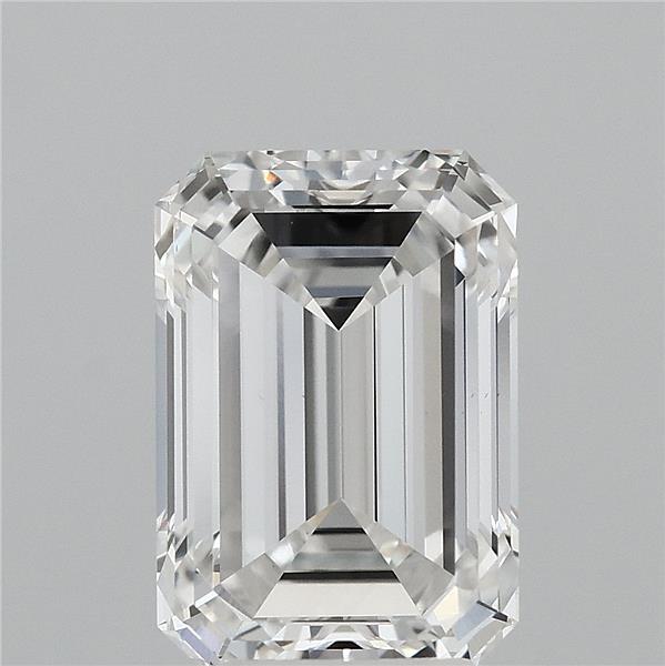 4.01ct Emerald E VS1 Lab Created Diamond