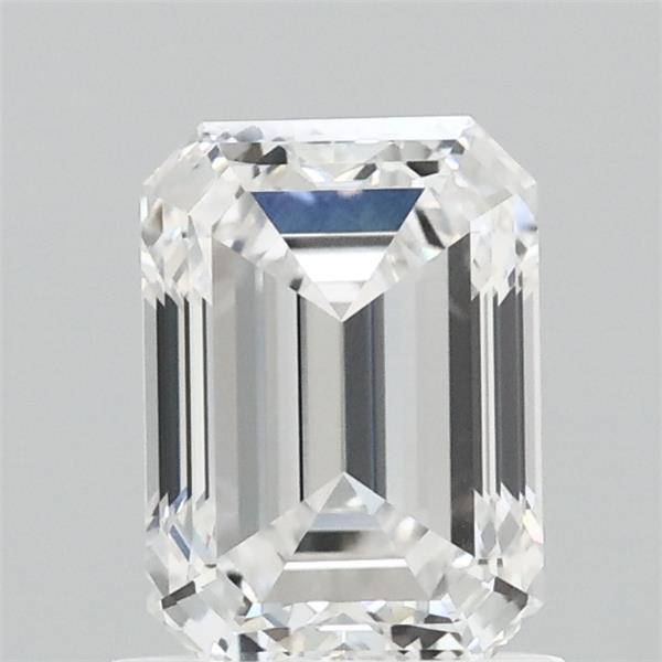 1.27ct Emerald E IF Lab Created Diamond