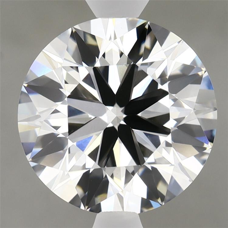 3.81ct Round F VVS2 Lab Created Diamond