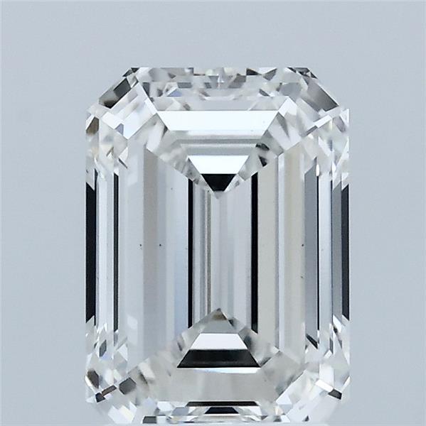 2.03ct Emerald F VS1 Lab Created Diamond