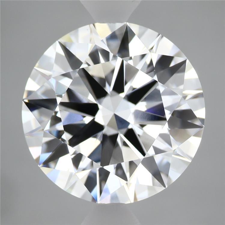 5.01ct Round F VVS2 Lab Created Diamond