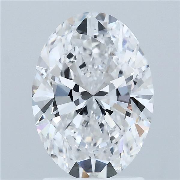 2.01ct Oval D VVS2 Lab Created Diamond
