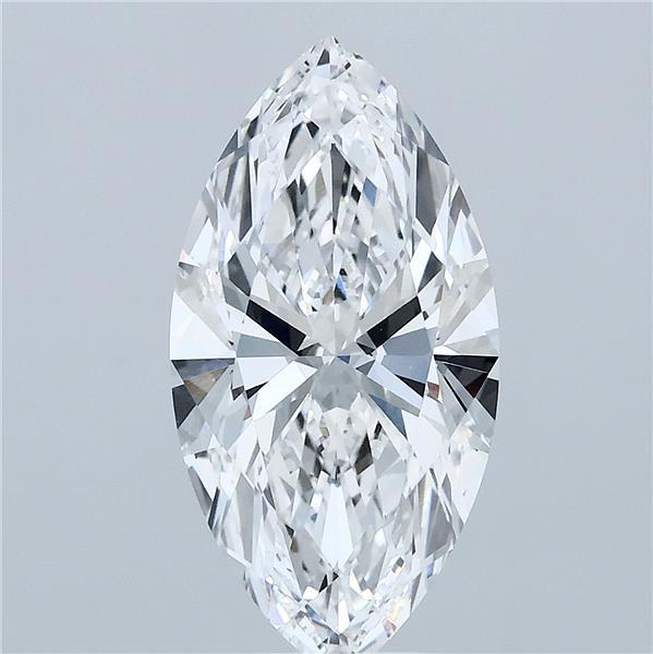 3.01ct Marquise E VVS1 Lab Created Diamond
