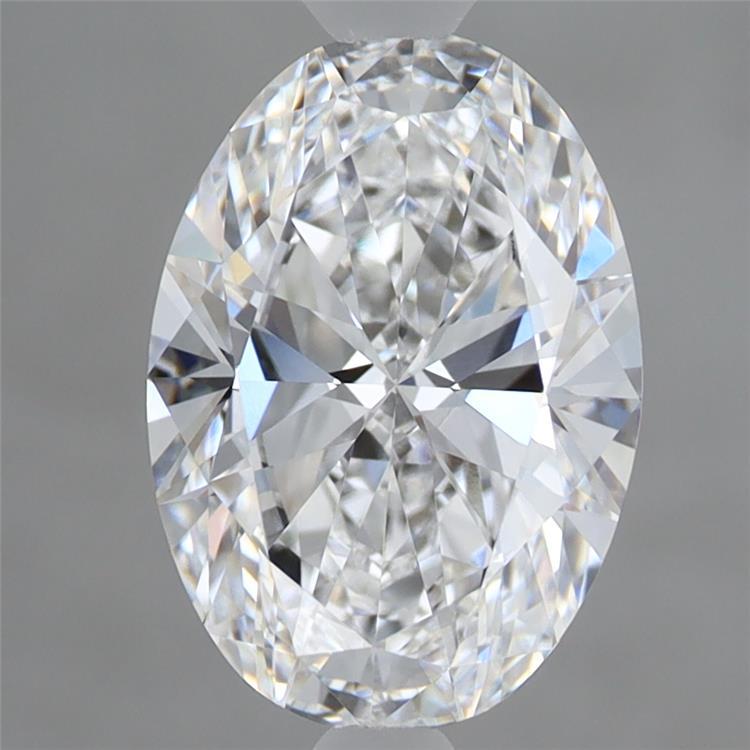 2.1ct Oval D VVS2 Lab Created Diamond