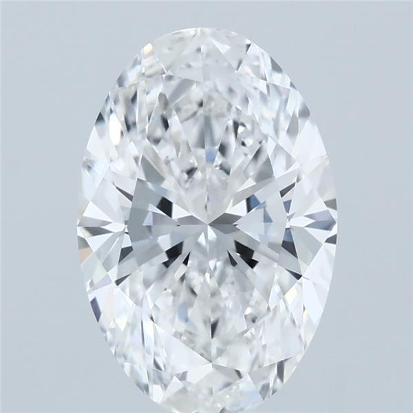 2.39ct Oval E VVS2 Lab Created Diamond