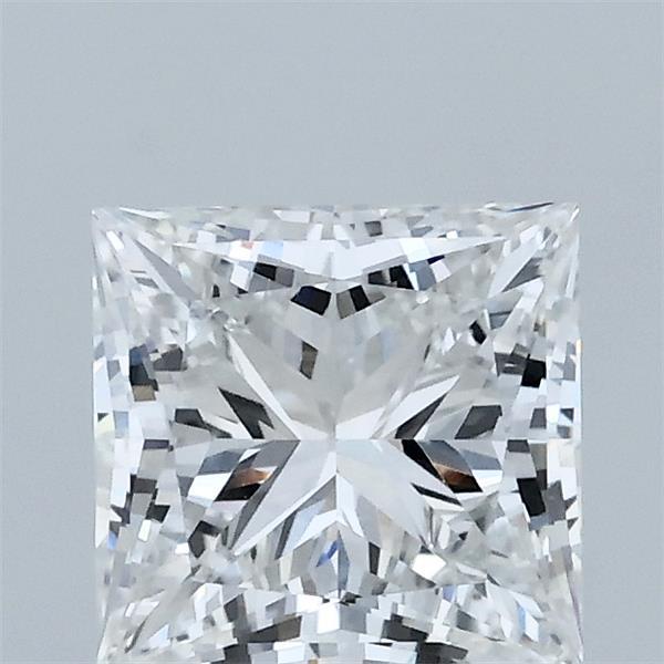 1.39ct Princess D VVS2 Lab Created Diamond
