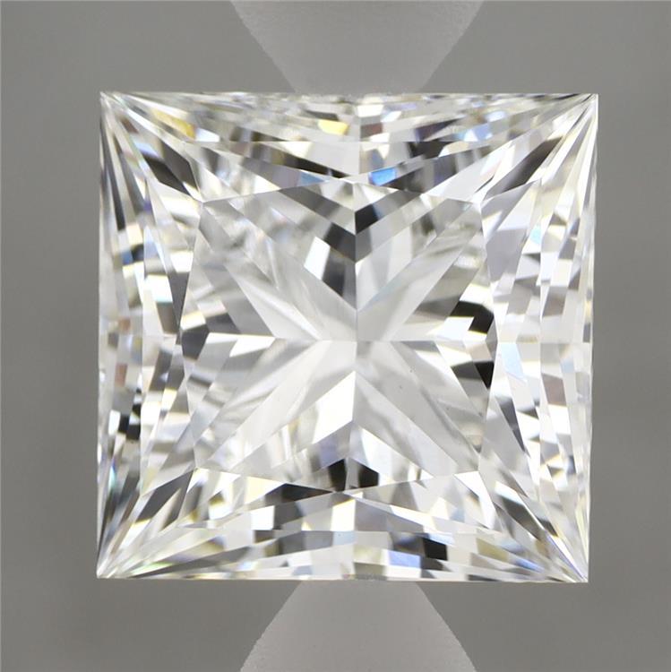 3.72ct Princess E VS1 Lab Created Diamond