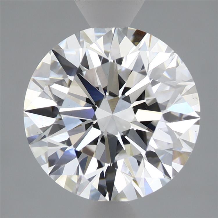 3ct Round E VS2 Lab Created Diamond