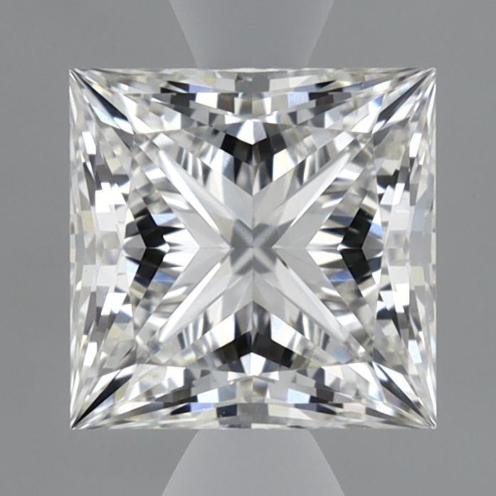 1.61ct Princess G VVS2 Lab Created Diamond