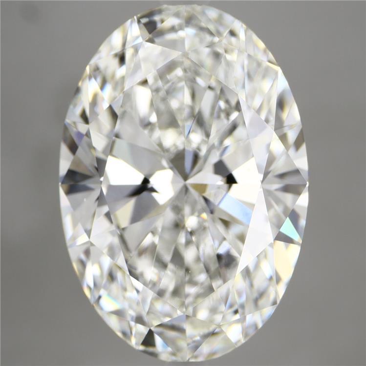 9.1ct Oval E VVS2 Lab Created Diamond