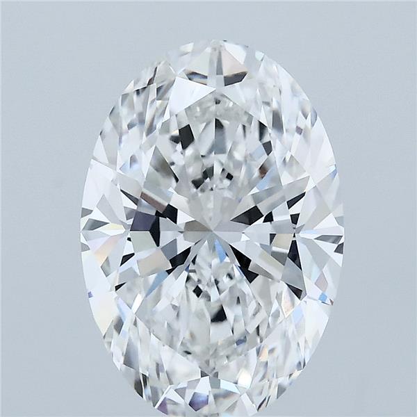 3.1ct Oval E VVS2 Lab Created Diamond