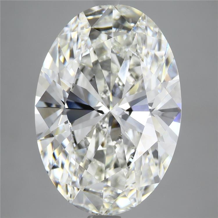 8.04ct Oval G VVS2 Lab Created Diamond