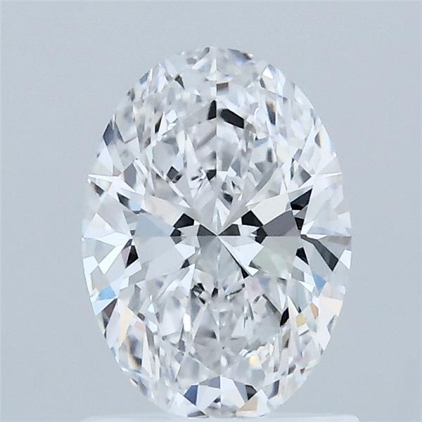 1.04ct Oval D VVS2 Lab Created Diamond