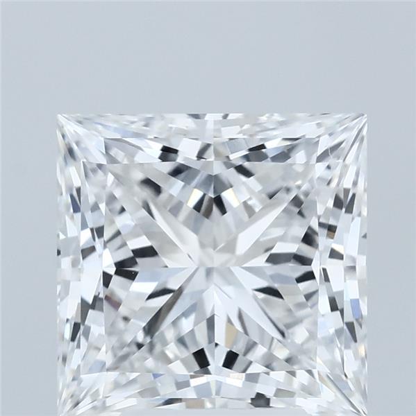 4.04ct Princess E VVS2 Lab Created Diamond