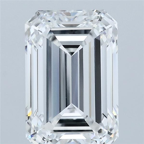 3.06ct Emerald D VVS2 Lab Created Diamond