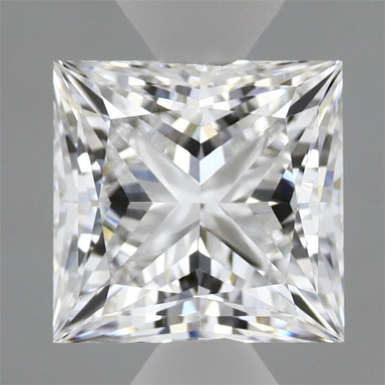 1.59ct Princess D VVS2 Lab Created Diamond