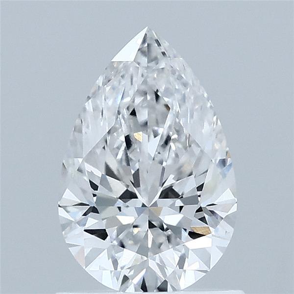 1.01ct Pear E VVS2 Lab Created Diamond